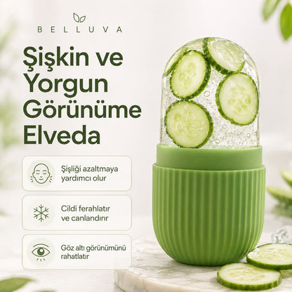 Yüz Masaj Küresi - Belluva Ice Roller Soğuk Terapi