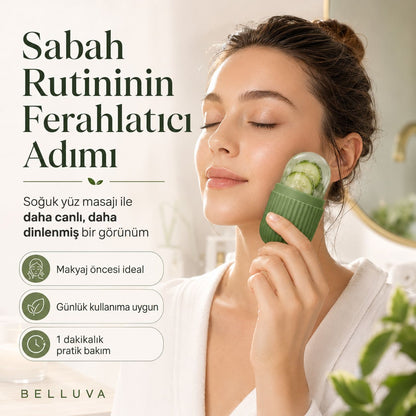 Yüz Masaj Küresi - Belluva Ice Roller Soğuk Terapi