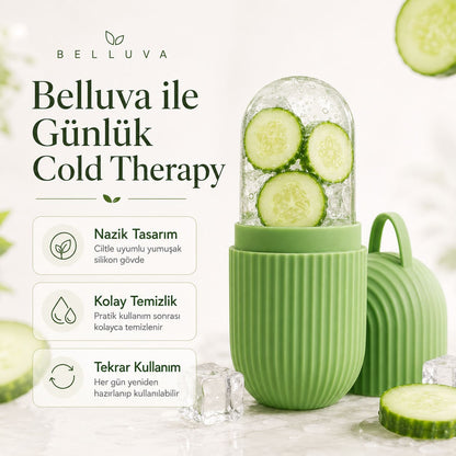 Yüz Masaj Küresi - Belluva Ice Roller Soğuk Terapi