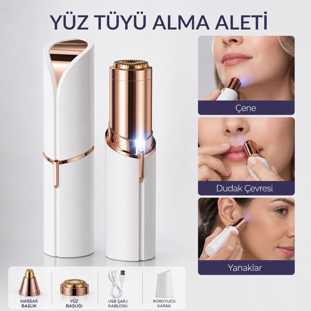Belluva™ Hassas Tüy Temizleyici Smoothtouch